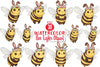 Bee Easter Clipart Bundle