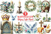Religious Easter Clipart Bundle