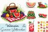 Summer Watermelon Clipart Bundle