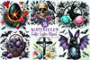 Gothic Easter Clipart Bundle