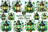 St. Patrick's Day Lantern Clipart Bundle