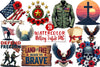 Military Tribute Clipart Bundle