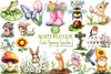 Cute Spring Garden Clipart Bundle