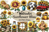 Sunflower Bliss Clipart Bundle