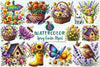 Spring Garden Clipart Bundle