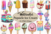 Summer Popsicle Ice Cream Clipart Bundle
