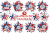 American Patriotic Star Clipart Bundle