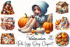 Fall Lazy Day Clipart Bundle