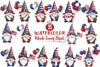 Patriotic Gnomes Clipart Bundle