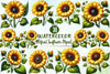 Vibrant Sunflower Clipart Bundle