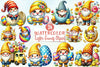 Easter Gnomes Clipart Bundle