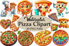Pizza Clipart Bundle