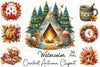 Crochet Autumn Clipart Bundle