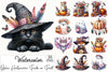Boho Halloween Clipart Bundle
