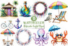 Coastal Clipart Bundle