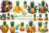 Pineapples Clipart Bundle