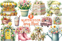 Spring Clipart Bundle 6 - CraftNest - Digital Crafting and Art