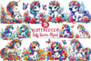 Baby Unicorn Clipart Bundle