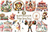 Vintage Spring Circus Clipart Bundle