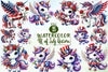 4th of July Unicorn Clipart Bundle