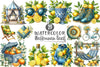 Mediterranean Beach Clipart Bundle