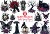 Gothic Spring Clipart Bundle
