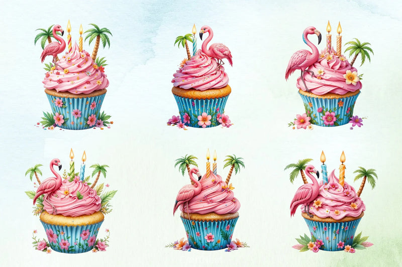 Pink Frosting Cake Clipart Bundle 1 - CraftNest - Digital Crafting and Art