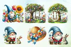 Spring Easter Clipart Bundle 4 - CraftNest - Digital Crafting and Art