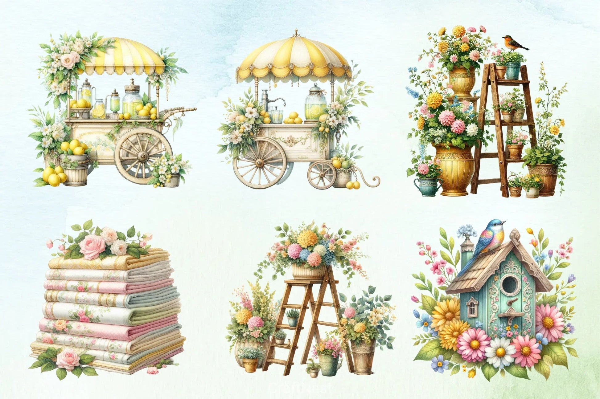 Spring Clipart Bundle 6 - CraftNest - Digital Crafting and Art