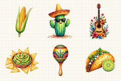 Cinco De Mayo Clipart Bundle - CraftNest - Digital Crafting and Art