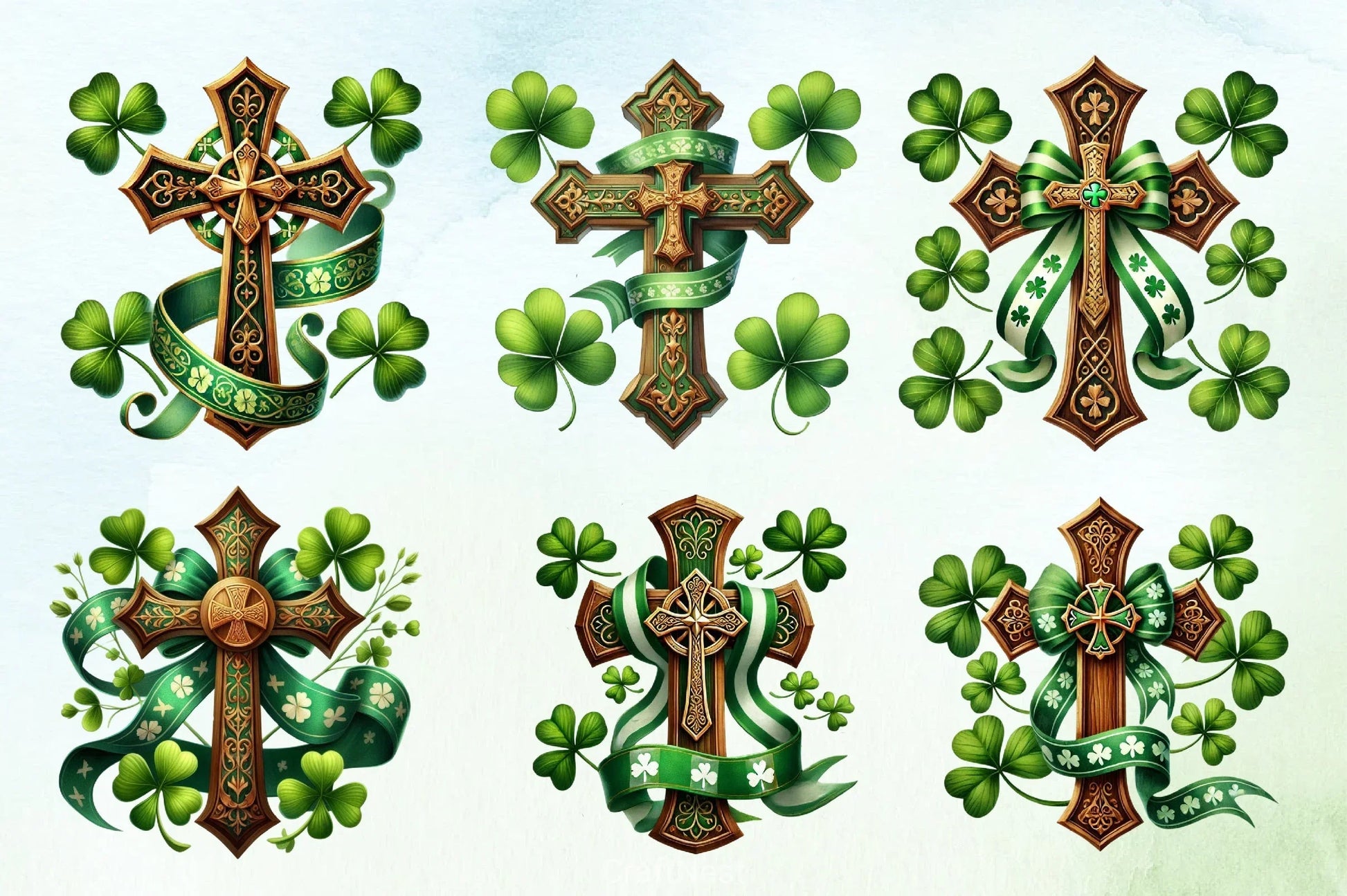 Lucky Crossbow Clipart Bundle - CraftNest - Digital Crafting and Art