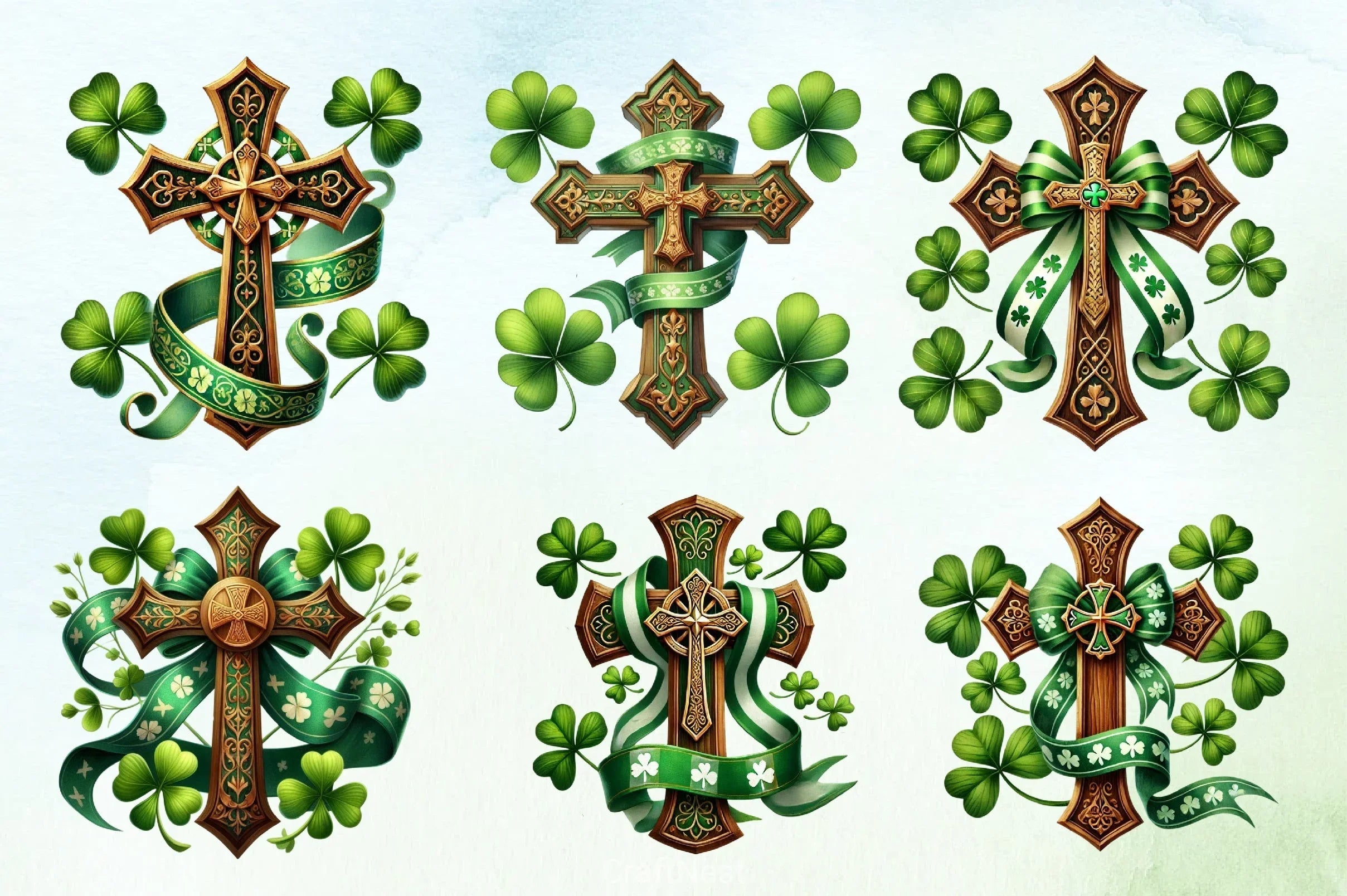 Lucky Crossbow Clipart Bundle - CraftNest - Digital Crafting and Art