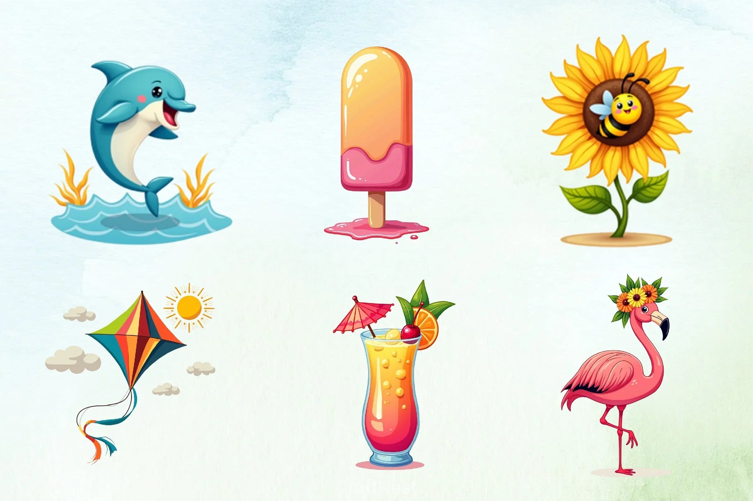 Summer Clipart Bundle - CraftNest - Digital Crafting and Art