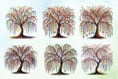 Mardi Gras Tree Clipart Bundle 4 - CraftNest - Digital Crafting and Art