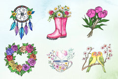 Spring Clipart Bundle 5 - CraftNest - Digital Crafting and Art