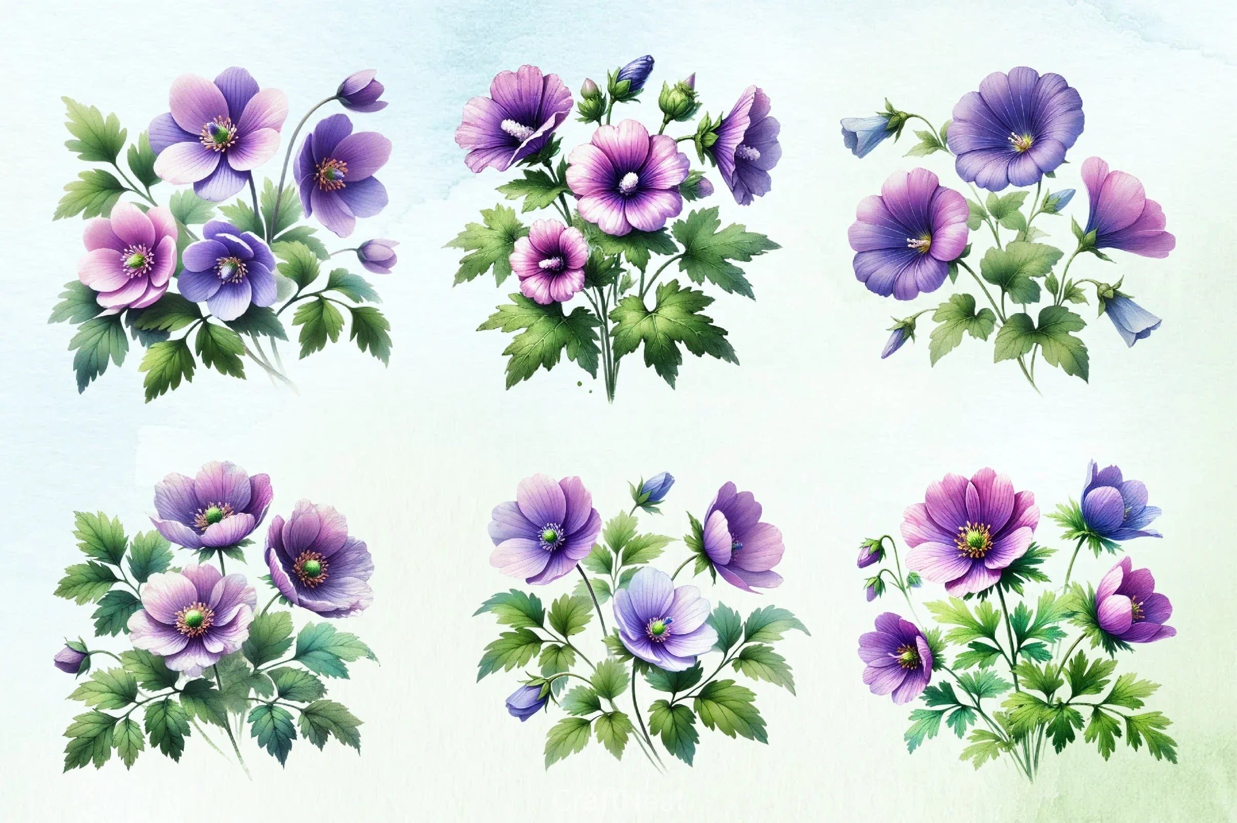 Spring Flowers Clipart Bundle 8 - CraftNest - Digital Crafting and Art