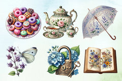 Floral Garden Spring Clipart Bundle - CraftNest - Digital Crafting and Art