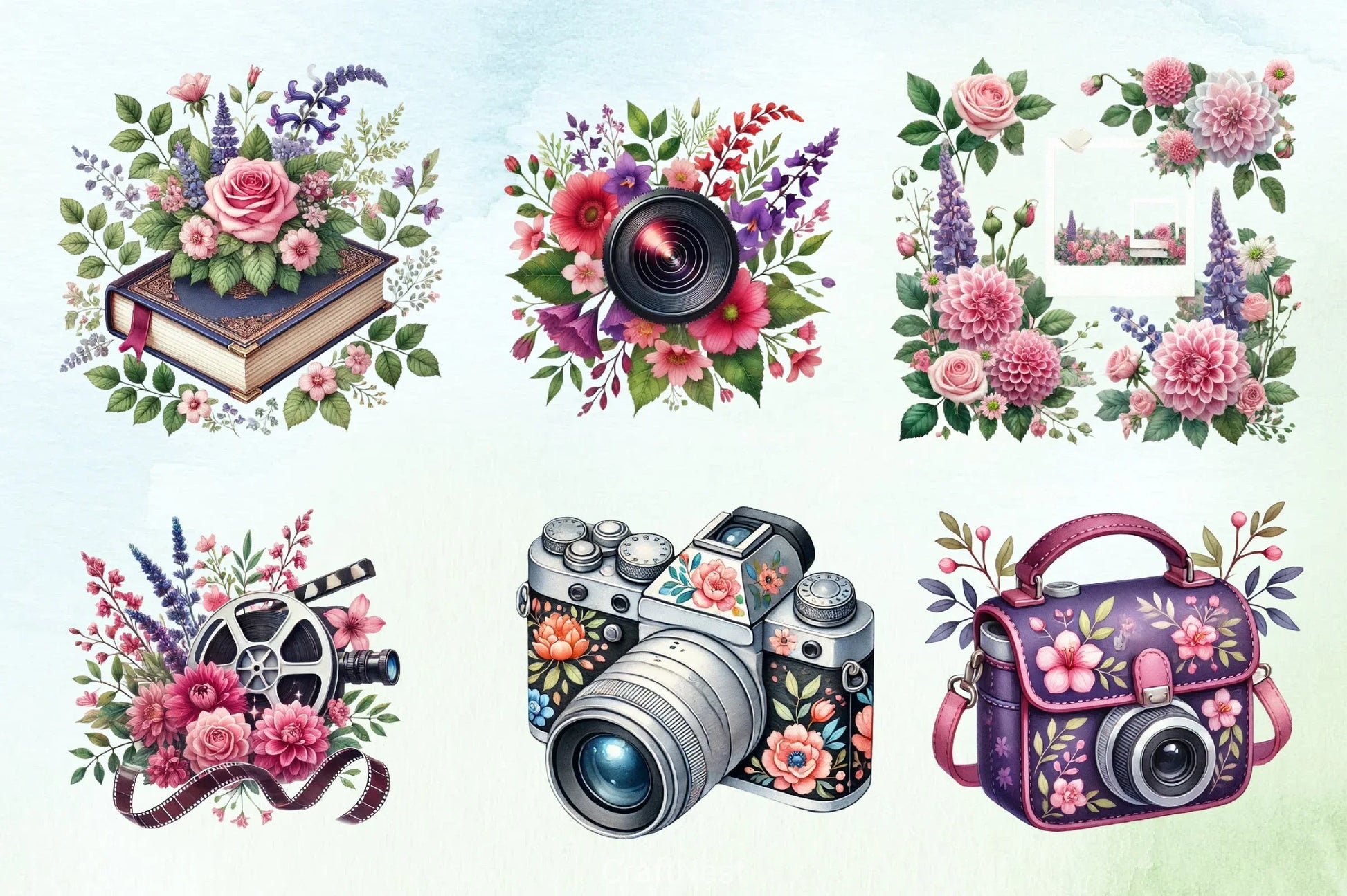 Spring Photography Clipart Bundle - CraftNest - Digital Crafting and Art