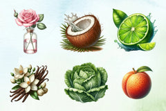Fresh Essence Clipart Bundle - CraftNest - Digital Crafting and Art