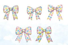 Easter Bow Clipart Bundle - CraftNest - Digital Crafting and Art