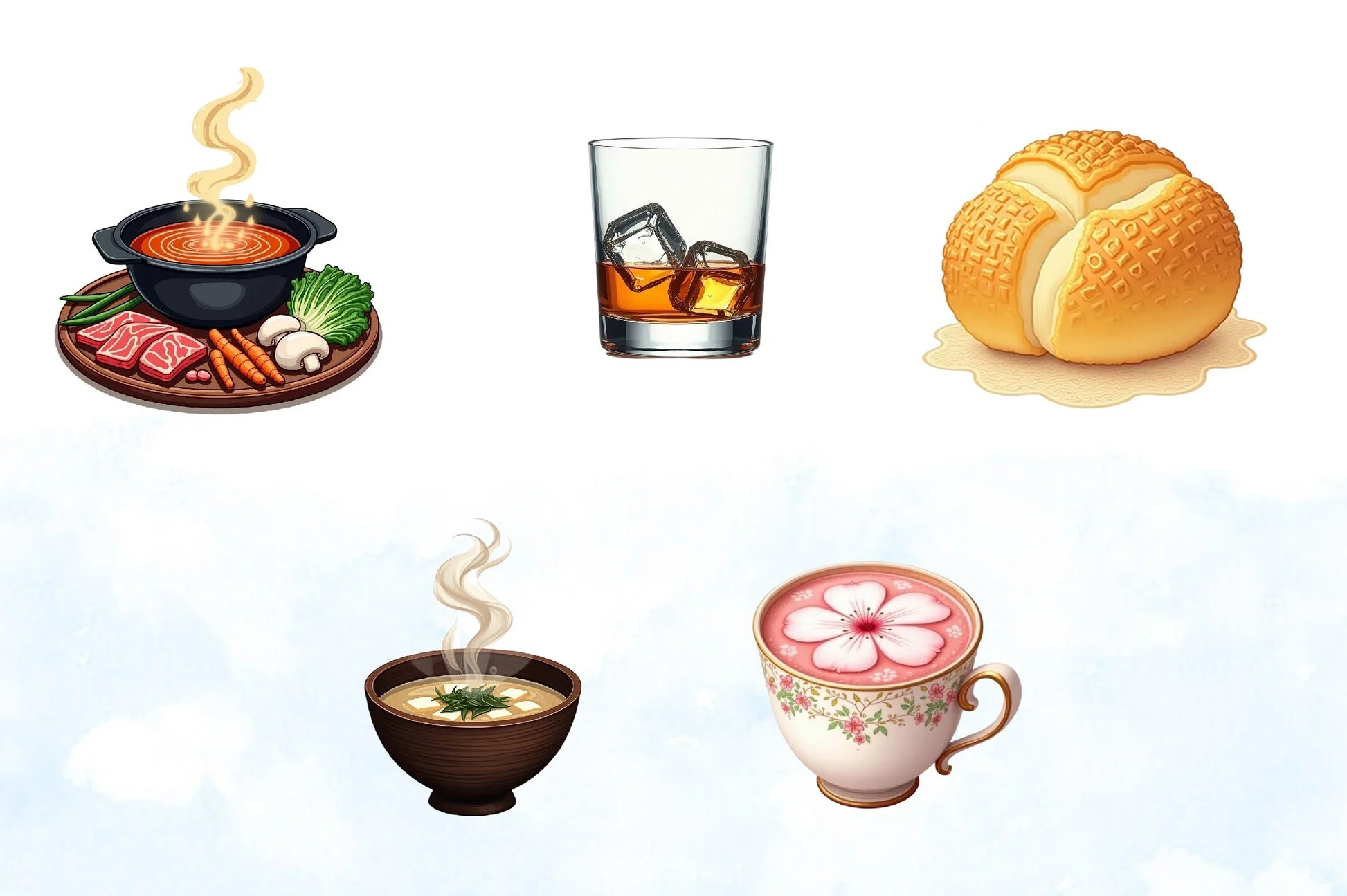 Premium Japanese Cuisine Clipart Bundle - CraftNest - Digital Crafting and Art