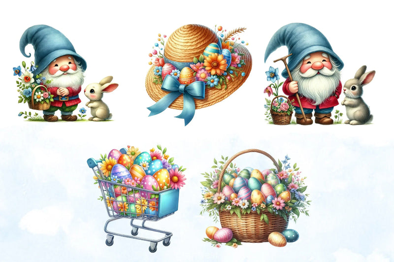 Spring Easter Clipart Bundle 4 - CraftNest - Digital Crafting and Art