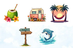 Spring & Summer Clipart Bundle 6 - CraftNest - Digital Crafting and Art