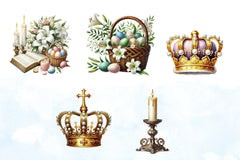 Religious Easter Clipart Bundle 1 - CraftNest - Digital Crafting and Art