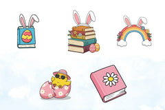 Groovy Easter Retro Flower Clipart Bundle - CraftNest - Digital Crafting and Art