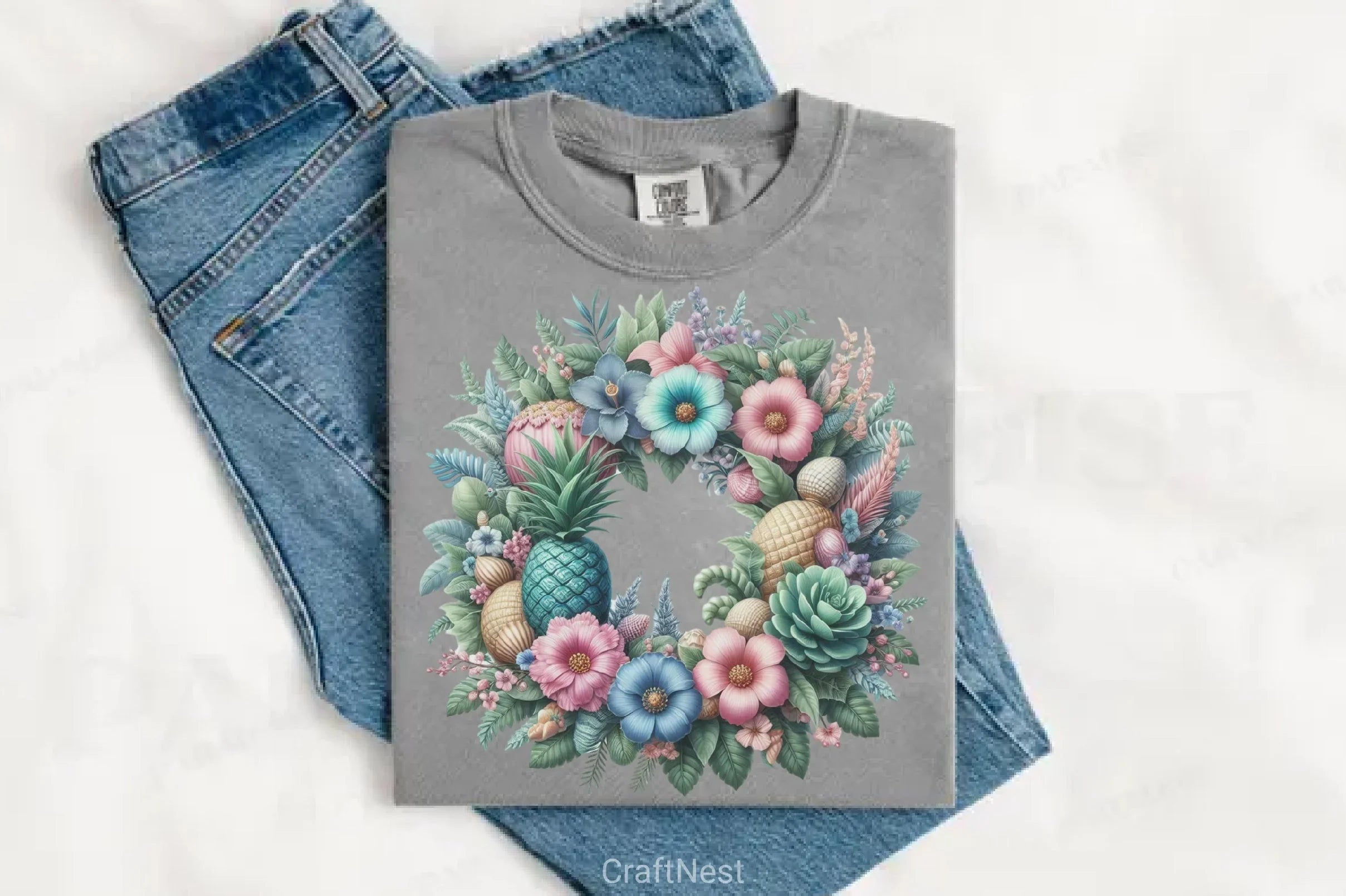 Vintage Summer Clipart Bundle - CraftNest - Digital Crafting and Art