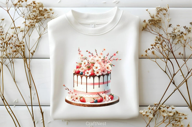 Cake Clipart Bundle - CraftNest - Digital Crafting and Art