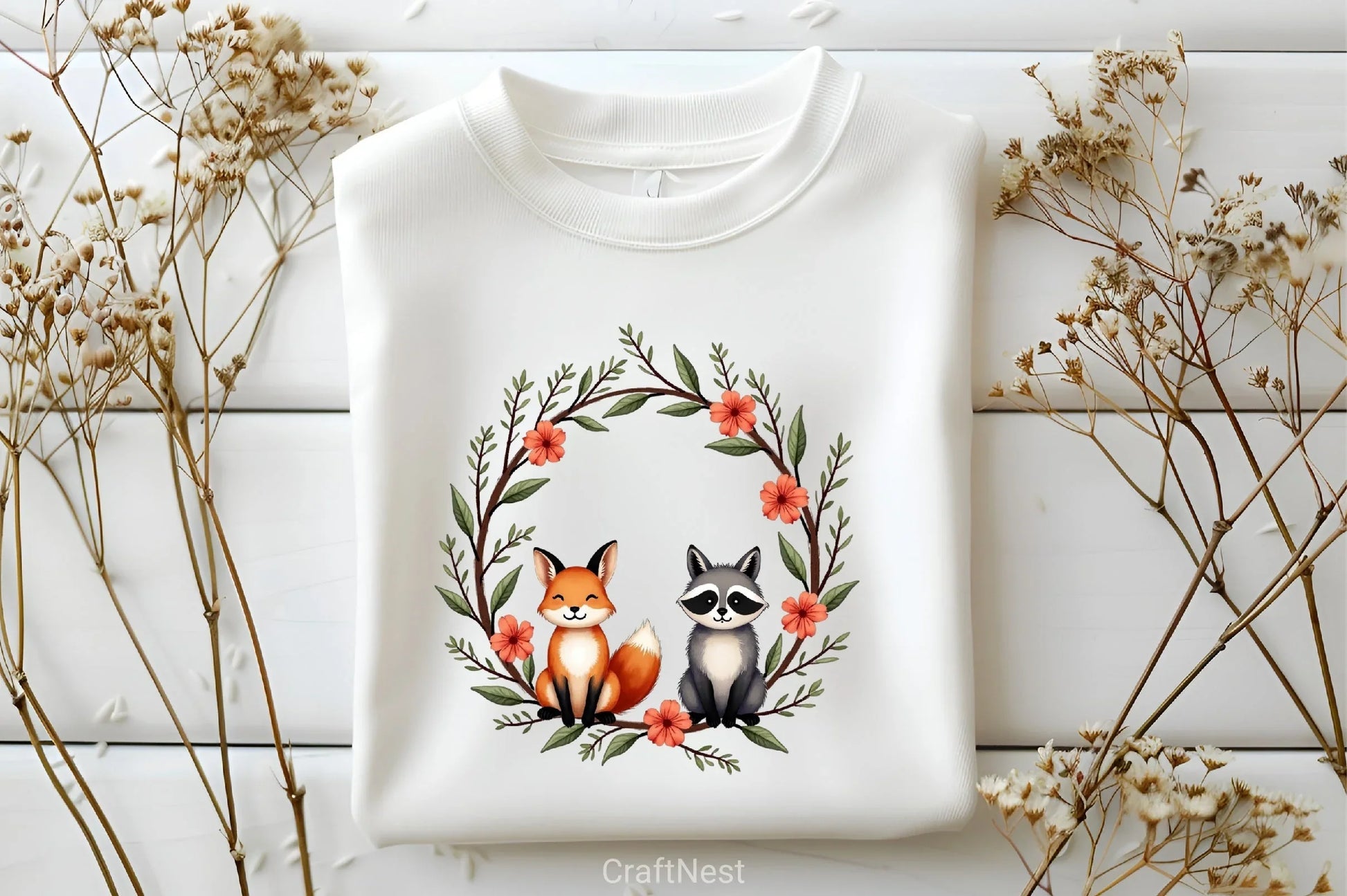 Christmas Wreath Clipart Bundle 8 - CraftNest - Digital Crafting and Art