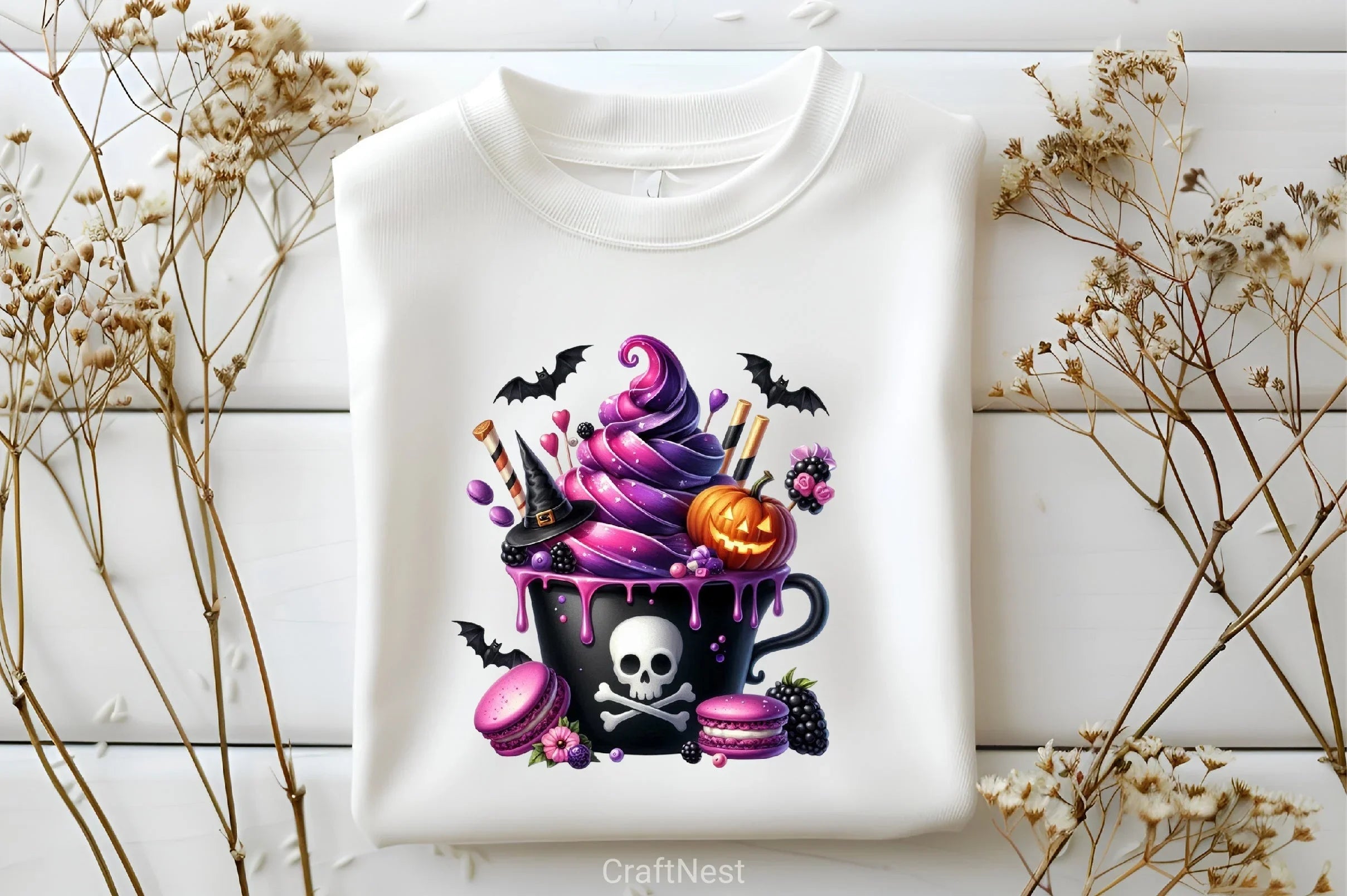 Halloween Coffee Cup Clipart Bundle 10 - CraftNest - Digital Crafting and Art