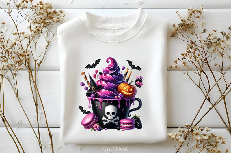 Halloween Coffee Cup Clipart Bundle 10 - CraftNest - Digital Crafting and Art